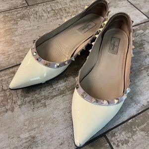 VALENTINO rockstud ballet flat